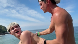 Colby Knox: Beachside Banging with Husbands & Studs