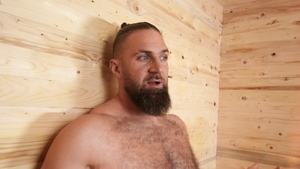Men: Roughing it with Birch Twigs