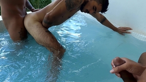 Cock-Sucking Frenzy at Resort