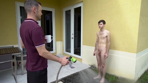 Dakota's Bath with Stepdad