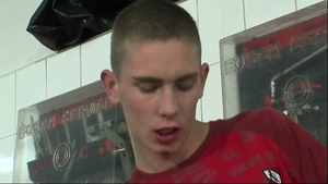 Mouthfuls of Spunk for Nicky and Thomas from Johny Hunter