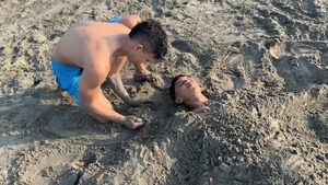 Golden Sand Handjobs and more with Seanger Mitch