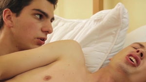 Max's Big Blonde Dicking for Two Thirsty Boys