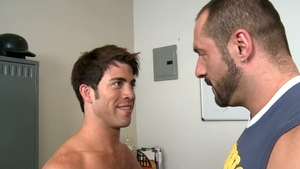 Men: Big Cock Athlete Captains Test Young Jocks