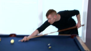 Next Door Male: Jamesson's Power-Fueled Billiards