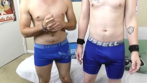 Huge Dick Stretches Twink Jos Wide Open