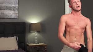 Don't Hesitate! Liam Strips Down and Gets Hard