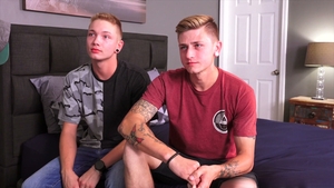 Fresh Meat: Connor & Landon's First Time