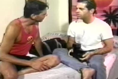 Two moist masculine alpha males nailing hard